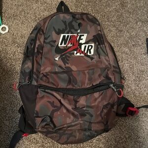 Jordan Brown Camouflage Bag